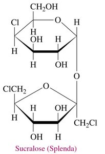 Sucralose structure