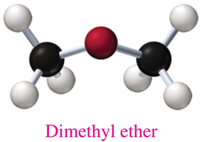 Dimethyl ether structure