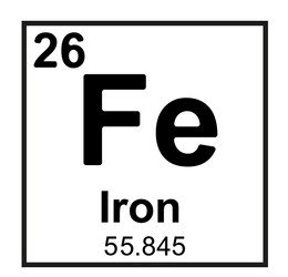 Element box for iron