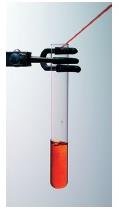 Test tube with bromine