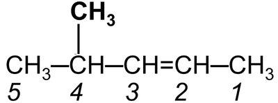 Alkyne with methyl substituent