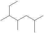 branched alkane structure