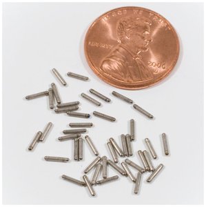 Radioactive seeds used in brachytherapy