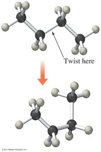 Constitutional isomers: different connectivity