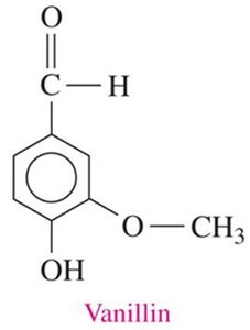 Structure of vanillin