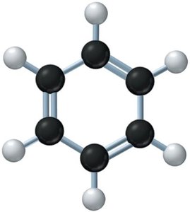 3D model of benzene ring