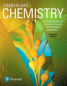 Chemistry: An Introduction to General, Organic, and Biological Chemistry textbook cover