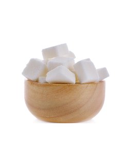 Sugar cubes, representing sucrose (a disaccharide)