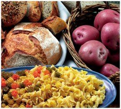 Bread, potatoes, and pasta as carbohydrate sources