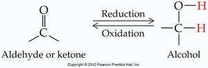 Reduction and oxidation of aldehydes and ketones