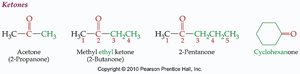 Common ketones