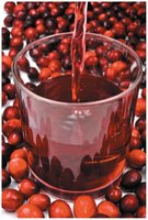Cranberry juice as an acidic solution