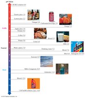 pH of common substances