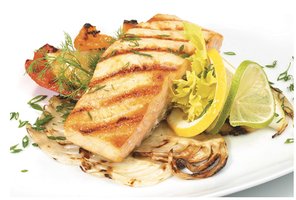 Salmon with omega-3 fatty acids