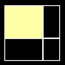 Graph of system x ≤ 4, y ≥ -2