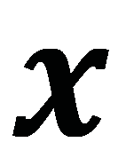 x variable symbol