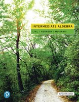 Intermediate Algebra textbook cover