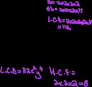 Finding the LCD for rational expressions
