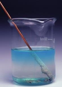 Displacement reaction with metals