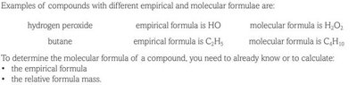 Worked example: empirical formula calculation