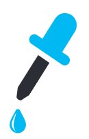 Dropper representing dilution