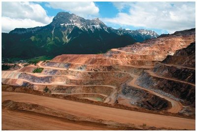 Iron ore mine