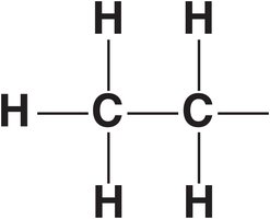 Carbon skeleton of an organic molecule