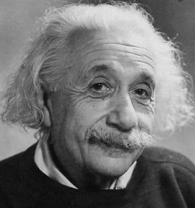Portrait of Albert Einstein
