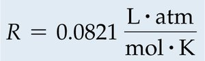 Ideal gas law solution map
