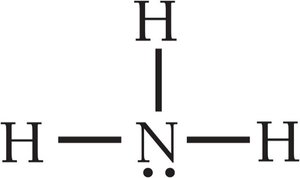 Lewis structure of NH3