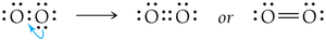 Formation of double bond in oxygen