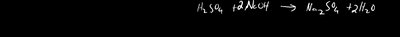 Balanced equation for titration