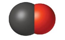 CO molecule model