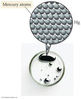 Mercury atoms