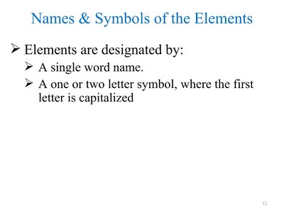 Origins of element names