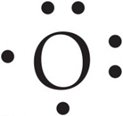 Lewis structure for O2 before double bond
