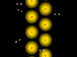Rutherford's gold foil experiment setup