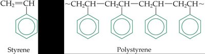Structure of polystyrene