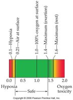 Partial pressure and oxygen toxicity