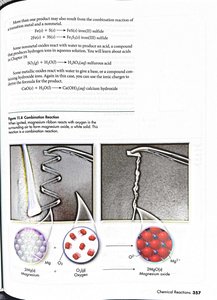 Combination reaction: magnesium and oxygen