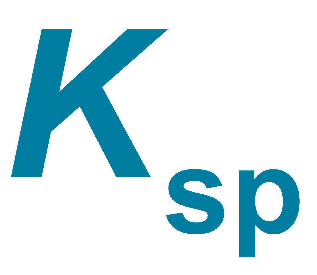 Ksp symbol