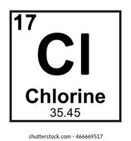 Chlorine element box