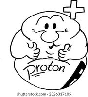 Cartoon proton