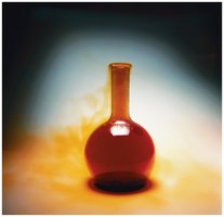 Bromine vapor