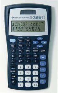 Scientific calculator showing calculation