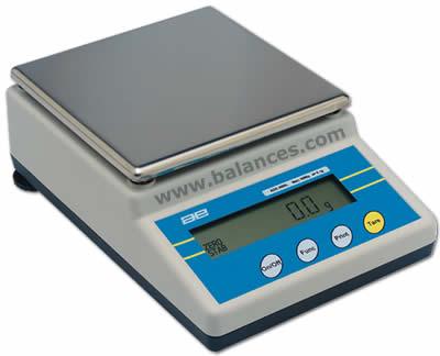 Digital balance for measuring mass