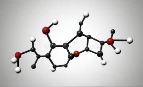Complex molecule structure