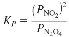 General Kp expression for gases