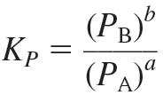 Relationship between Kp and Kc