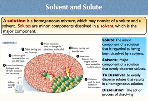 Solvent and Solute